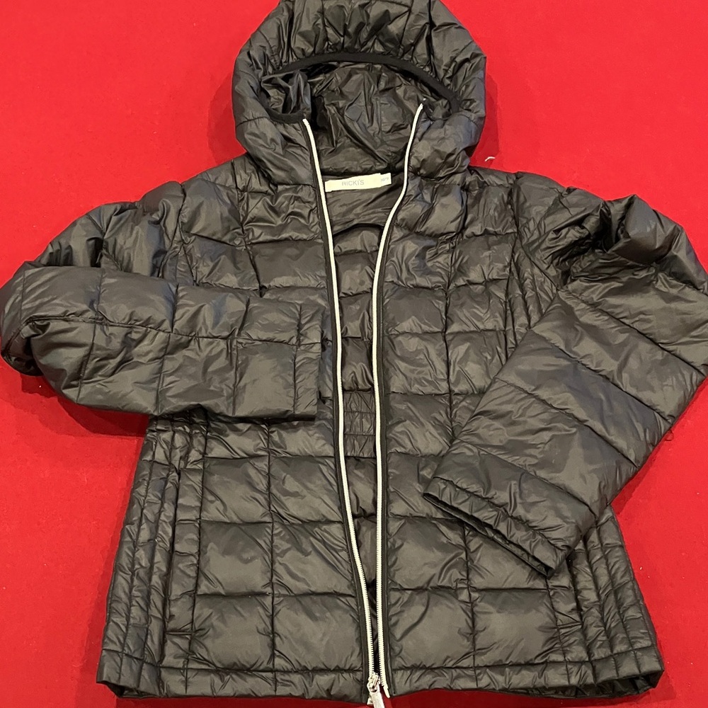 Ricki's Black down filled Quilted Jacket